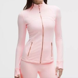 NWT Lululemon Define Jacket Nulu Pink Pearl/Rose Gold 6